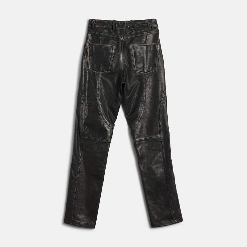 Super Flea Market+Han Kjbenhavn+Black leather trousers+Patrick Mason2